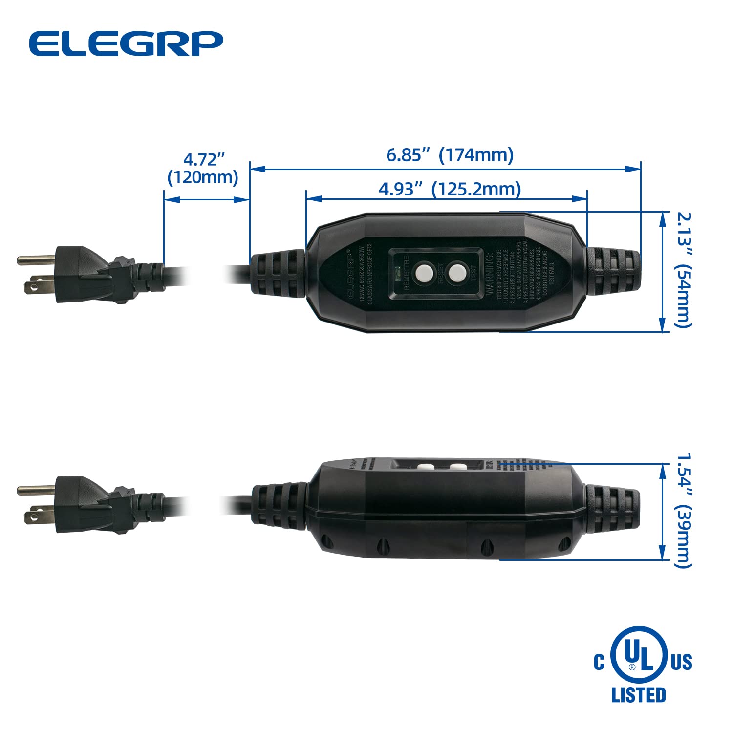 SAFEGUARD™ Portable GFCI Safety Plug